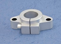 SHF15 optical shaft seat Guide shaft support Flange type open type linear optical shaft Rhombic horizontal fixed support seat