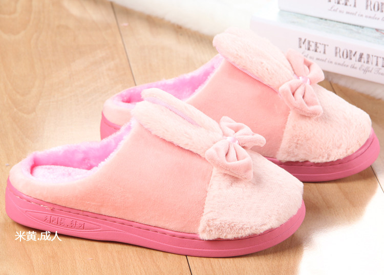 Pantoufles enfants en suède pour hiver - Ref 1007276 Image 25