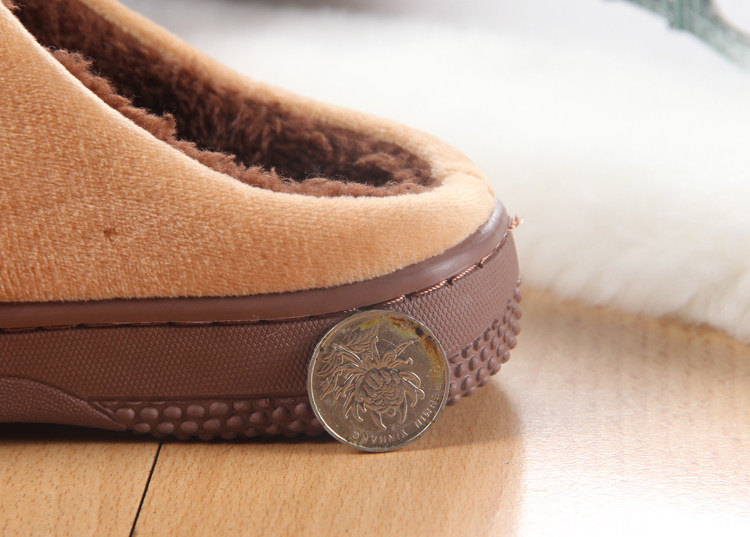 Pantoufles enfants en suède pour hiver - Ref 1007276 Image 21