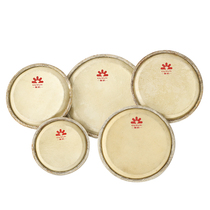 Drum and drum leather for the drum and drum leather