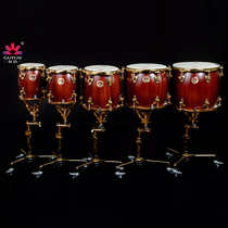 Drum Rhyme Five Sound Drum Treaster Edition YS series red -brown high -end boutique drums
