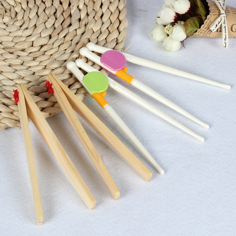 Children Learning Chopsticks Baby Chopsticks Children Chopsticks Training Chopsticks Hooded early teaching Puzzle Clips of Puzzle Clips Bean 1-2-3-4 -