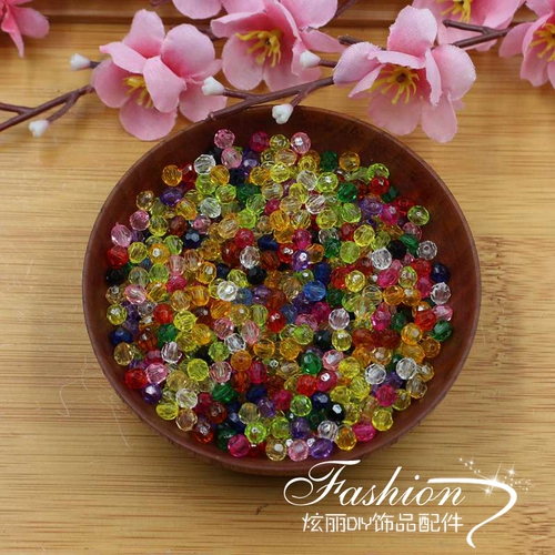 Акриловые прозрачные бусины, браслет из бисера ручной работы, штора, 6mm, 32, DIY