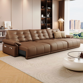 Electric sofa, remote control silent retractable