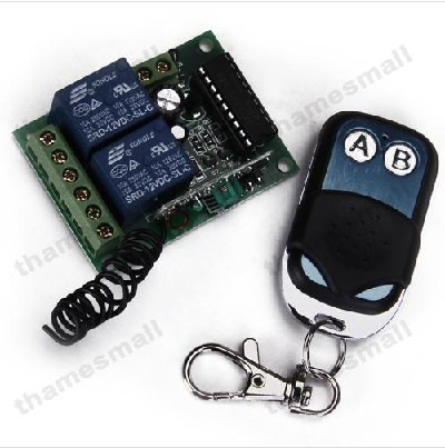 Wireless remote control switch module 12V DC remote control switch 2-way remote control switch 2-way wireless switch 2-way