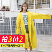Raincoat Womens Long Full Body Summer Non-disposable Male Couple Bike Single Travel Adult Childrens Poncho
