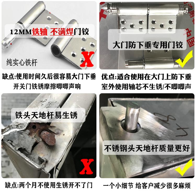 国标不锈钢门入户门防盗门家用进户门农村自建房门别墅大门双开门详情15
