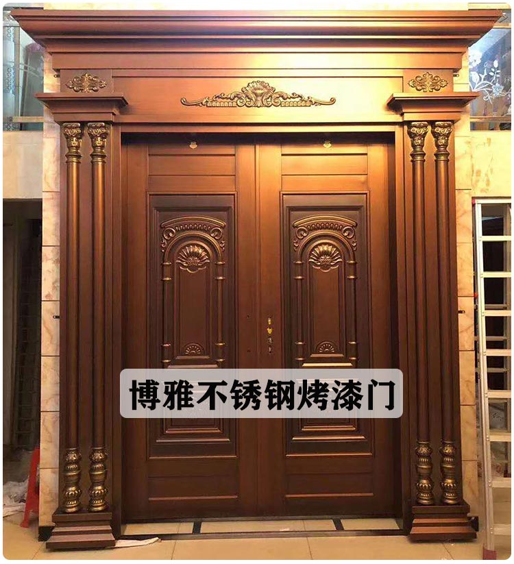 国标不锈钢门入户门防盗门家用进户门农村自建房门别墅大门双开门详情27