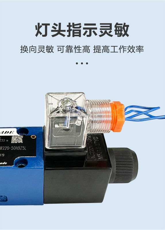 Rexroth loại van điện từ thủy lực 4WE6D/E/G/J/H/220V/24V van đảo chiều điện từ van điện từ thủy lực