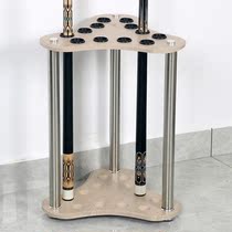 Billiards Table Holder Holder of Rod Holder cabinet Rack Shelve Racks Bracket Sub Club American Bay Wine Red Color