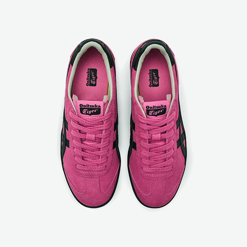 Кроссовки Onitsuka Tiger TOKUTEN для женщин, весна, темно-розовый/черный, ретро-образовательные (моральная) тренинговые кроссовки