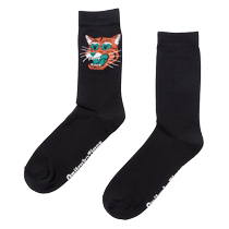 New product] Onitsuka Tiger classic comfortable socks printed trendy fashion mid-calf socks for men and women