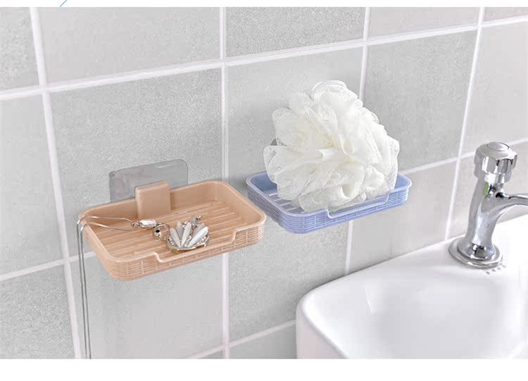 đèn led sáng nhấp nháy Treo tường hộp xà phòng dán liền mạch giá xà phòng nhà bếp phòng tắm đồ đạc trong nhà lưu trữ sáng tạo cần thiết hàng ngày - Thiết bị sân khấu đèn led nhấp nháy 24v