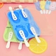Làm khuôn popsicle cũ làm kem tự làm khuôn nhà DIY kem tuyết để làm một cây kem que có nắp - Tự làm khuôn nướng