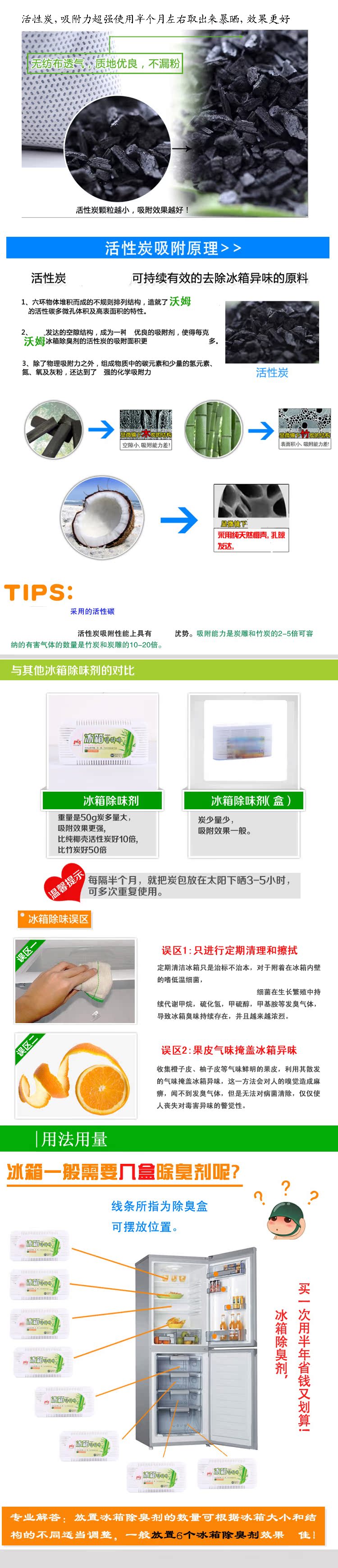 Tủ lạnh khử mùi tre than khử mùi nhà sáng tạo cửa hàng bách hóa gia đình nhà bếp Hàn Quốc nhu yếu phẩm hàng ngày Nghĩa Ô nhỏ - Thiết bị sân khấu đèn chiếu sân khấu