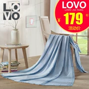 LOVO Trang chủ Dệt Tencel Jacquard Chăn Mùa hè Văn phòng Giải trí Chăn mỏng Chăn đơn Mùa hè Mát Điều hòa nhiệt độ Chăn - Ném / Chăn