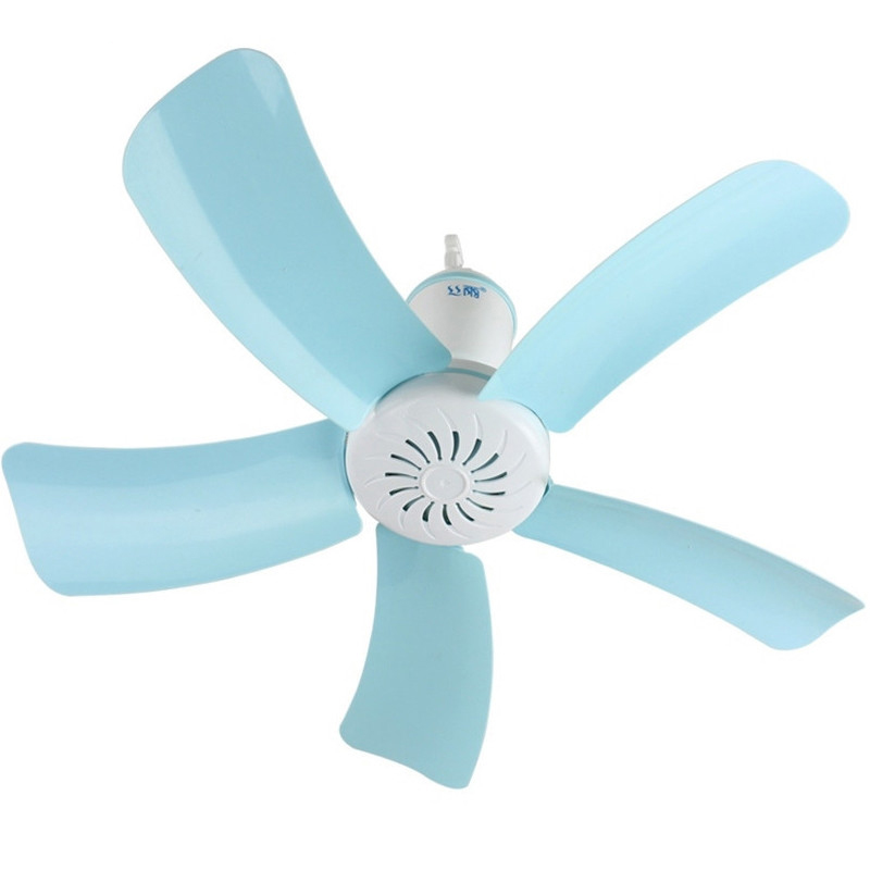 Small Rain Ceiling Fan silent mini-small student bed in dormitory mosquito net electric fan breeze household large wind