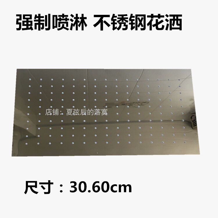 Support set to make 304 stainless steel spray 300600CM shower shower spray plate suspended ceiling type forced shower