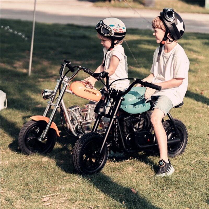 Storm Rider Children's Electric Motorcycle Harley Electric Car for Kids 3-12 Years Old Three-Wheel Rechargeable Toy Vehicle