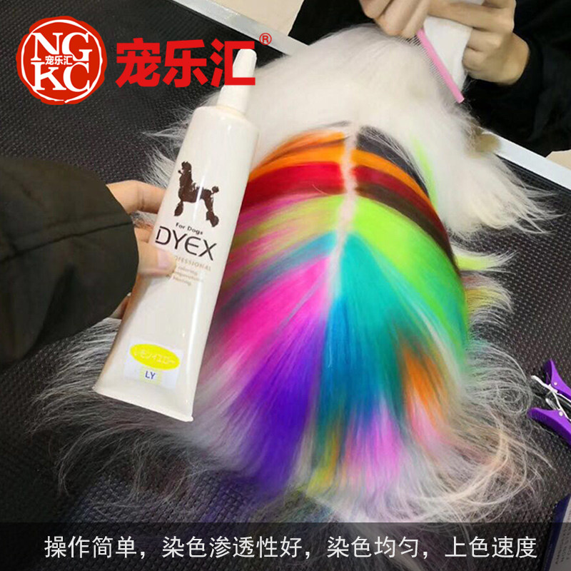 ZOIC DYEX Di Yashi pet dye hair dye dye dye set hair dye cream pure plant imported from Japan