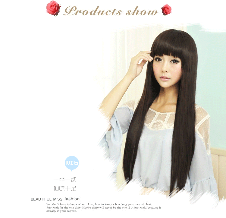 Perruque OTHER   Long cheveux raides - Ref 2609922 Image 9