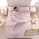 Khách sạn bẩn túi ngủ cotton xách tay du lịch người lớn kinh doanh trong nhà chống bẩn đơn đôi khách sạn tấm du lịch