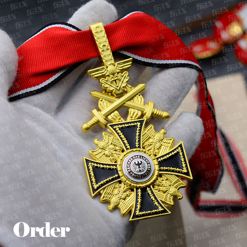 East Line Design Reengraving 57 Harmonious version of Prussian Grand Deutsche Order Eagle Order