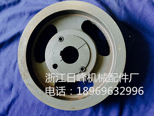 Electric motor diesel engine taper sleeve type cast iron pulley single slot double slot SPA B C Z type can be customized