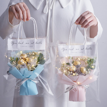 Practical creative Ferrero chocolate gift snacks Candy Bouquet Table white gift for girlfriend company employees