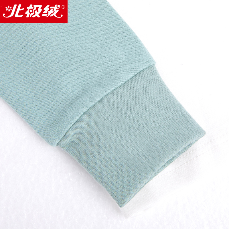 Childrens đồ lót bộ quần áo cậu bé bông mùa thu mùa thu mùa xuân và mùa thu ấm áp mỏng quần dây cotton mens và cô gái bông áo len