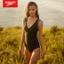 2019 mới Speedo speed ratio Tao black dress series áo tắm thời trang nữ gợi cảm bong bóng spa áo tắm một mảnh - Bộ đồ bơi One Piece Bộ đồ bơi One Piece