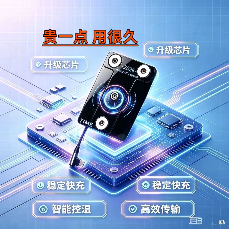 (Super Flash Charging Single Backplate) Upgraded Super Fast Charging Magnetic Stand Backplate for Use with the Stand, New Model
