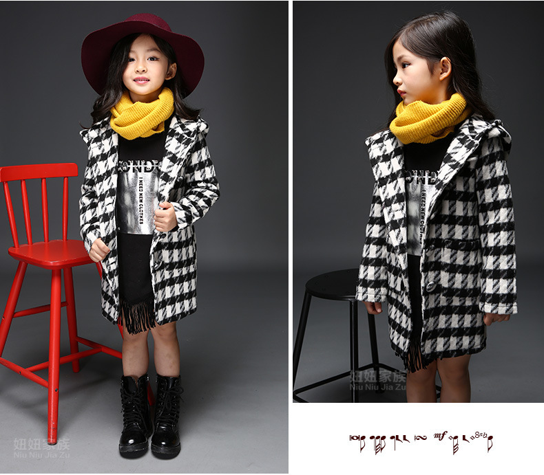 Manteau pour fille en cachemire - Ref 2162423 Image 9