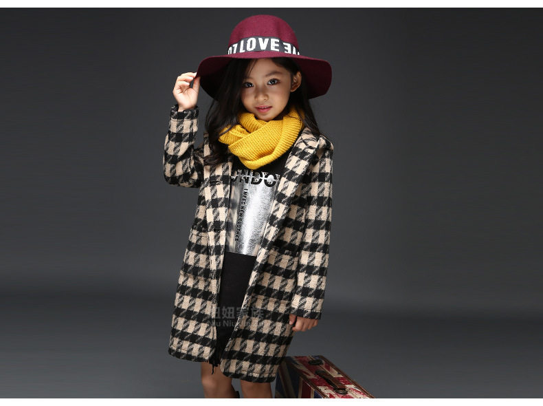 Manteau pour fille en cachemire - Ref 2162423 Image 30