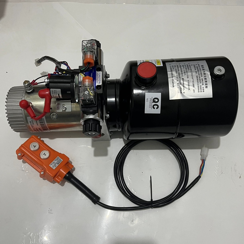 12V24V48V60V72V Power Unit Micro Single and Double-Way Hydraulic Pump Station Electric Lift Oil Cylinder Motor 12V24V48V60V72V Power Unit Micro Single and Double-Way Hydraulic Pump Station Electric Lift Oil Cylinder Motor