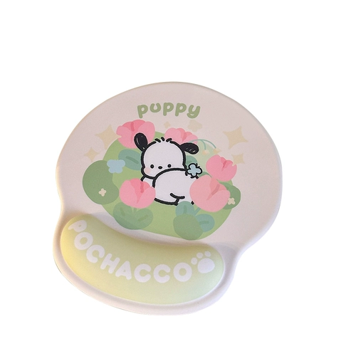 Tulip Mouse Pad Fast Guard Forist Pad Pad Ins Silicone Game 3D Трехмерные офисные ноты Pacha Dog