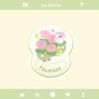 Силиконовые напульсники, мышка