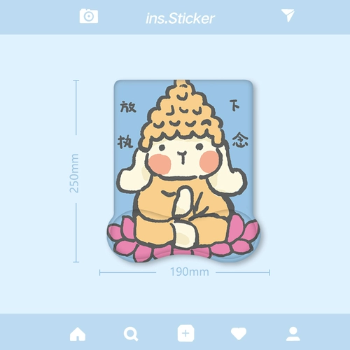 Мышка, напульсники, силиконовый крем для рук, трехмерный кролик, в 3d формате