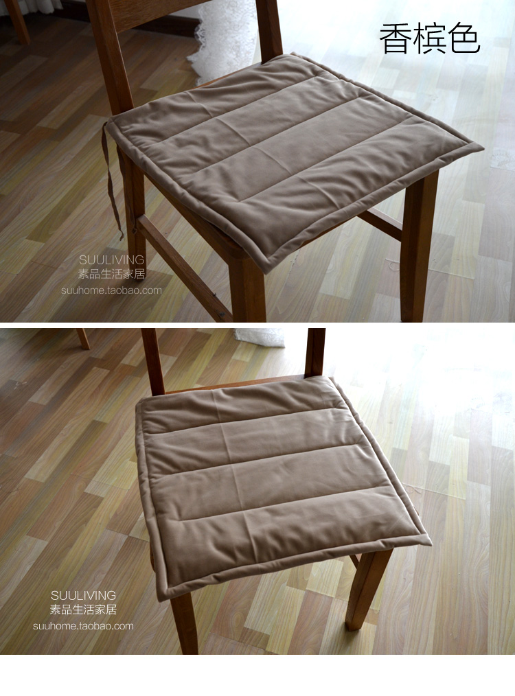 Màu đơn giản nhung nhung retro màu xanh đậm đệm đệm đệm sofa đệm phần mỏng bốn mùa mat tùy chỉnh thảm trải ghế