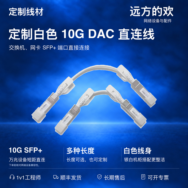 Ubnt Ubiquiti Unifi 10 Gbps Passive Dac Stacking Copper Cable Sfp+ Straight-Through