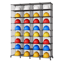 安全帽架放置架摆放多功能移动工地工程放头盔的架子置物架存放柜