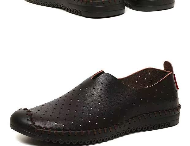 Mùa hè 2018 mới dành cho nam kinh doanh dép nam giày da nam boot nam