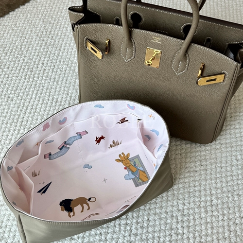 Designer Limited/Применимо для Hermes Birkin25/30 Super Liner Bag Waterpronation Sacl Support Score Cloud Room