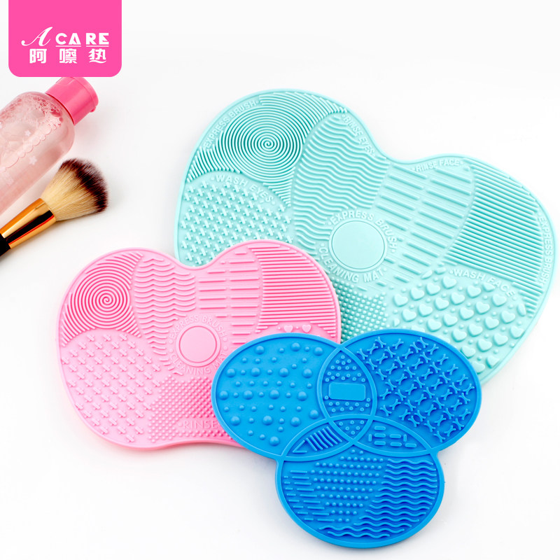 Wash pad Silicone Makeup Brush Sweep Cleaning Plate With Suction Cup Sloth Cleaning God-Ware Cleaning Brush Sweeps With Tools Women