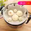 Household cotton non-stick steamer mat Round Xiaolongbao steaming cloth drawer mat Steamer cloth Steamed steamed buns Steamed buns mat cloth Filter cloth