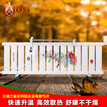 Aluminum alloy electric heating hydropower radiator Household intelligent plus water heater Water injection intelligent vertical heater X
