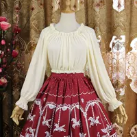 Шифоновый абрикосовый лонгслив