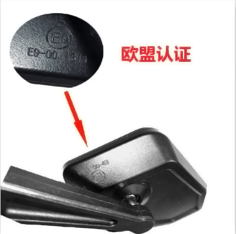 Xe máy mới sửa đổi đa giác có thể gập lại gương chiếu hậu gương cà phê chống choáng gương chiếu hậu - Xe máy lại gương xe máy không gương