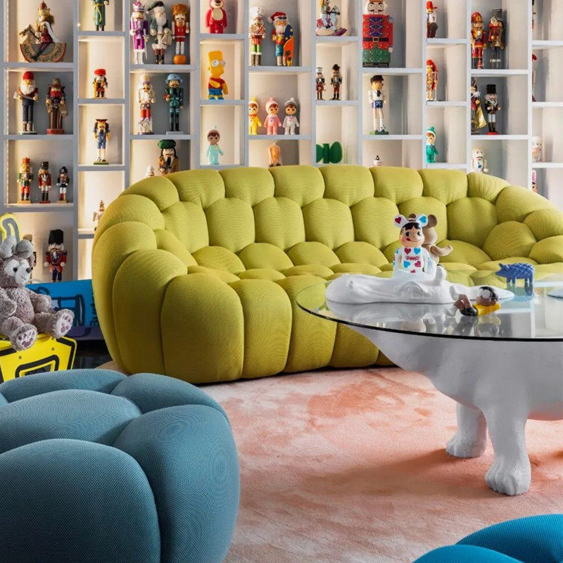 Modern Writing Space Designer Rochburg Bubble Leisure Sofa Villa Light Luxury Sample Room Model Room Model