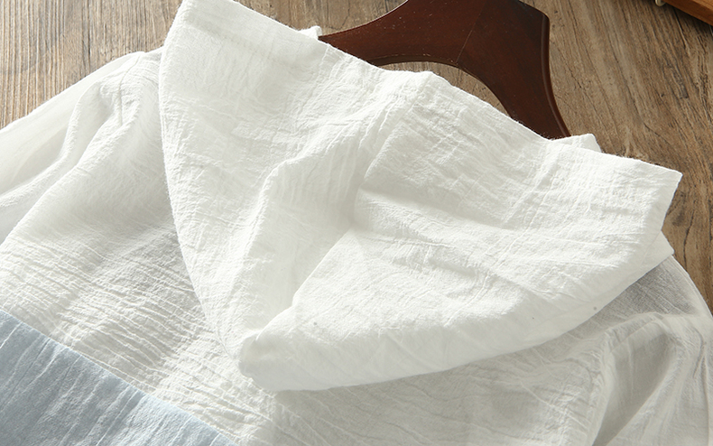 Trẻ em của quần áo chống nắng nam giới và phụ nữ cotton và linen boy bé siêu mỏng thoáng khí cô gái điều hòa không khí áo sơ mi mosaic coat kem chống nắng quần áo